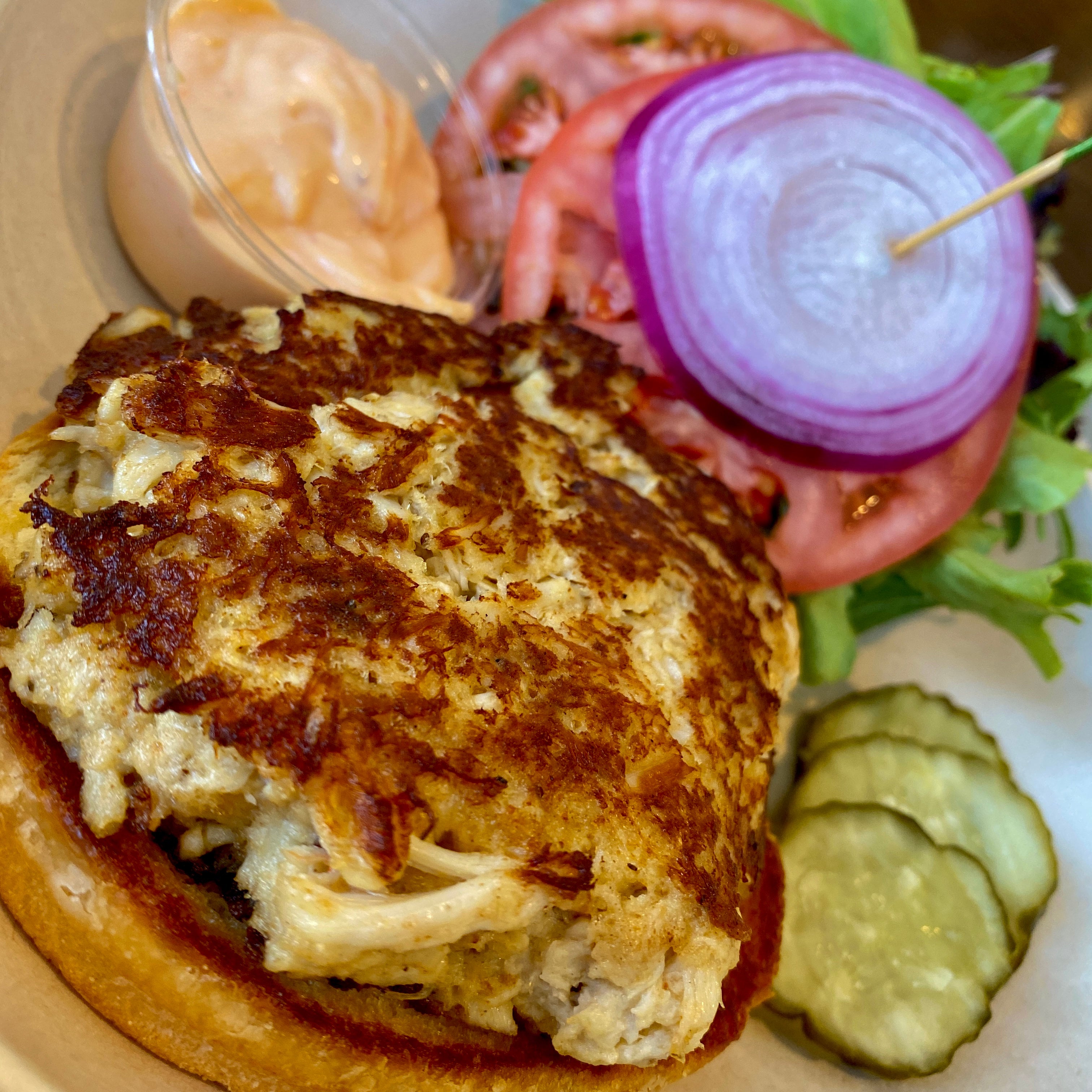 Crab Cake Sandwiches with Spicy Remoulade - The Suburban Soapbox